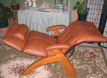 Sound Chair - Premium Cognac Leather